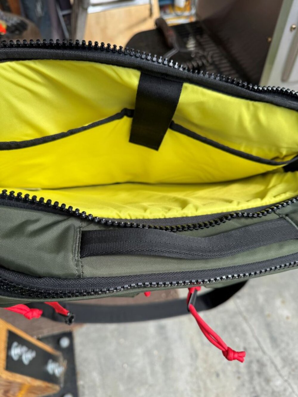 Topo Designs Global Briefcase- 2025- Olive/Black - NWOT - Picture 4 of 4